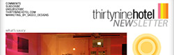 Email Markeing Client - ThirtyNineHotel